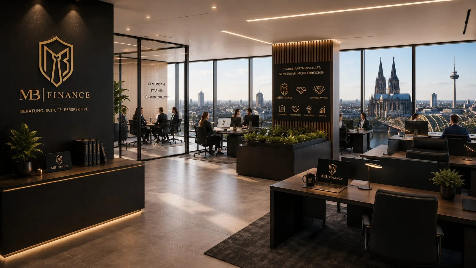 Büro von MB Finance in Hamburg
